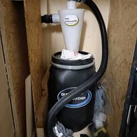 CICLONE SEPARATORE DUST COMMANDER P30 + ASPIRATORE