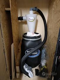CICLONE SEPARATORE DUST COMMANDER P30 + ASPIRATORE