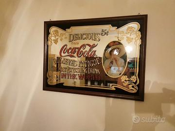 quadro specchio Coca Cola