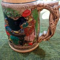 Boccale vintage in ceramica 