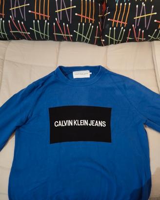 MAGLIONE CALVIN KLEIN NERO E BLU