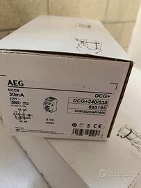 5 interruttori differenziali puri AEG - DCG240/30