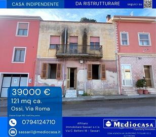 Ossi- Casa indipendente da ristrutturare