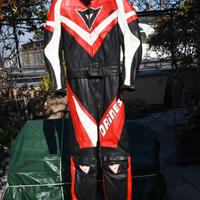 tuta da moto in pelle donna Dainese taglia 40