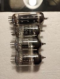 Lotto valvole ECC83, EZ80 ecc.