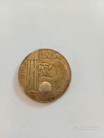 20 LIRE ELMETTO 1928
