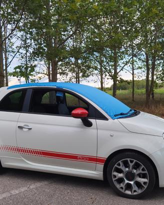 Telo copriauto magnetico Fiat Abarth 500 su misura