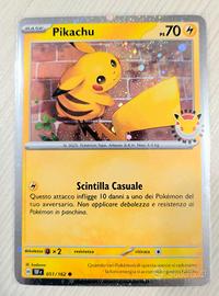 Pikachu 30⁰ Anniversario