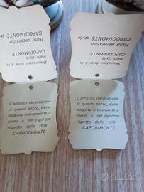 Coppia vasi Capodimonte