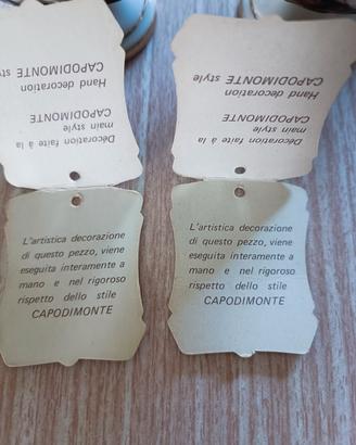 Coppia vasi Capodimonte