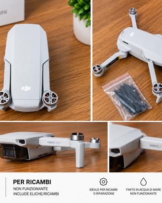 DJI Mavic Mini guasto per ricambi + eliche