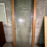 Portafinestra in PVC con telaio