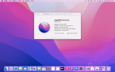 mac book air 2017 i5 1,8 G 8G ram hard disk 128 G