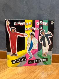LP 33 giri Voulez Vous Danser Ricchi & Poveri
