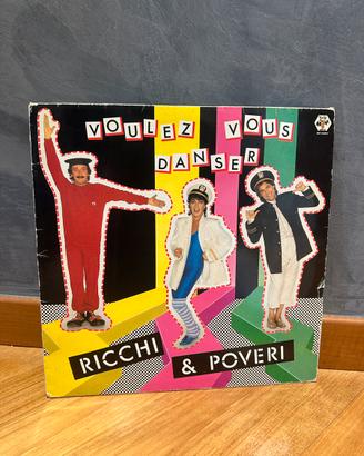 LP 33 giri Voulez Vous Danser Ricchi & Poveri
