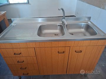 lavello cucina acciaio inox 