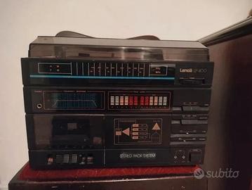 Giradischi cassa radio Lenco LP 400 Anni 70