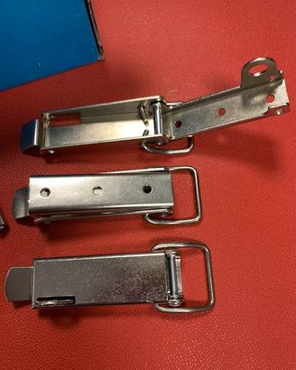 Chiusure a leva per lucchetto ACCIAIO 24 pz