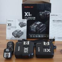 Godox X1 trasmettitori flash wireless Canon EOS