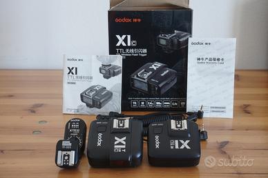 Godox X1 trasmettitori flash wireless Canon EOS