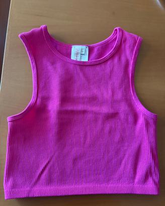 Top fucsia Only