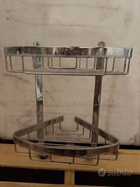 mensola doccia angolare Inox 