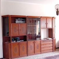 MOBILE SOGGIORNO VETRINETTA LIBRERIA VINTAGE