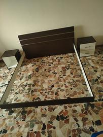 letto matrimoniale + comodini