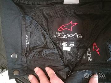 Alpinestars pantalone pelle uomo bat