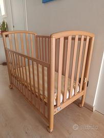 Lettino Pali city con materasso 