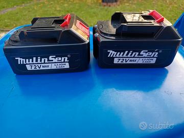 Batterie di ricambio 72v 5000mAh
