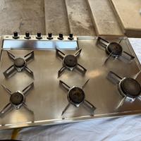 piano cottura a gas da incasso Alpex- Inox