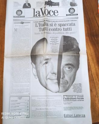 la Voce - anno 1 numero 1