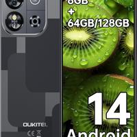 NUOVO OUKITEL C57S Smartphone Android 14-Nero