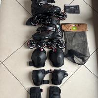 Rollerblade tg 35-38 + protezioni a 40 Euro