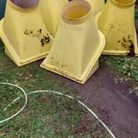 Tramoggia,staffe e tubi 