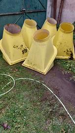 Tramoggia,staffe e tubi 