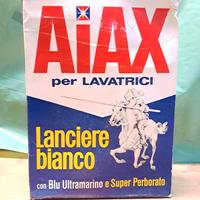 Scatolo AIAX sigillato mai aperto anni 60