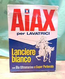 Scatolo AIAX sigillato mai aperto anni 60