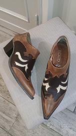 scarpe in cuio