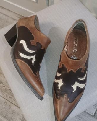 scarpe in cuio