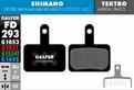 Pastiglie Freno Galfer SHIMANO FD293 - Brake Pads