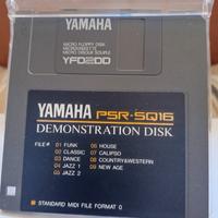 Yamaha YFD2DD Micro Floppy Disk demonstration disk