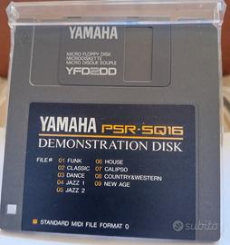 Yamaha YFD2DD Micro Floppy Disk demonstration disk