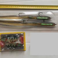 Esche artificiali popper minnow spinning GRANDI