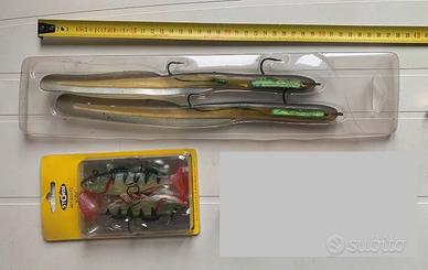 Esche artificiali popper minnow spinning GRANDI