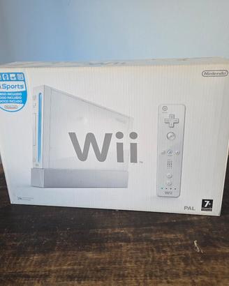 Nintendo Wii Bianca con scatola originale 