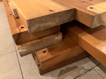 Assi travi legno massello di recupero