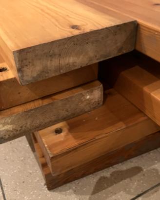 Assi travi legno massello di recupero