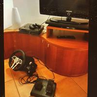 Mobile curvo in ciliegio